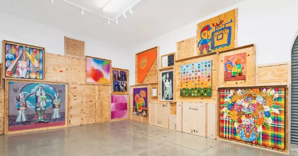 Professional art custody and financing facility for international collections