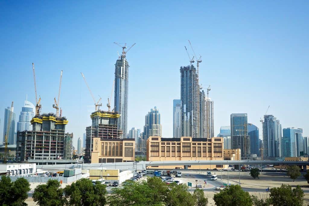 Dubai property market showing new developments available for expat mortgage financing in 2025