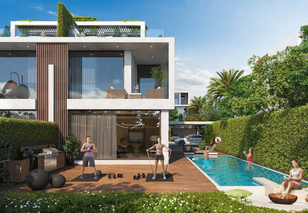 5Br Semi-Detached Villa | Park Access | Panoramic Green Views